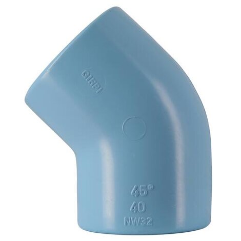 Coudes simples 45° Femelle/Femelle