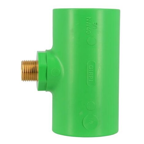 Tés réduits filetés avec insert 1/2"