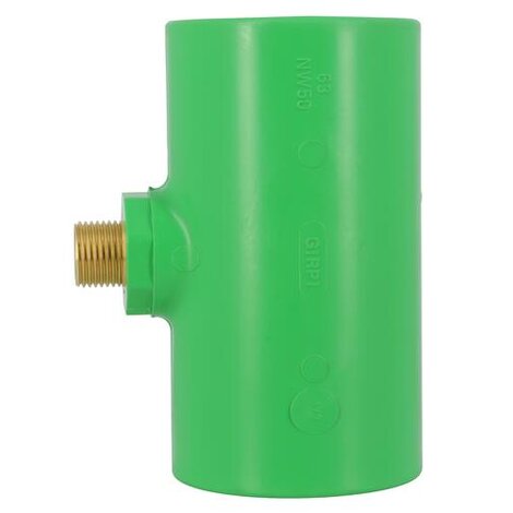 Tés réduits filetés avec insert 1/2"