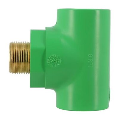Tés réduits filetés avec insert 3/4"