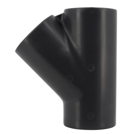 Tés obliques à 45° Femelle/Femelle PVC-U Pression