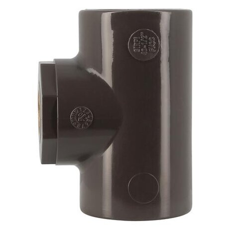 Tés 90° FF à insert laiton taraudé