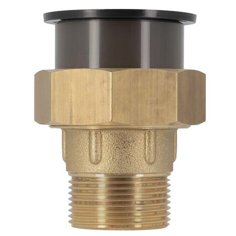 Unions 3 pièces mixtes avec joint EPDM laiton fileté Femelle PVC-C