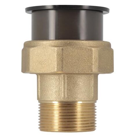 Unions 3 pièces mixtes avec joint EPDM laiton fileté Femelle PVC-C