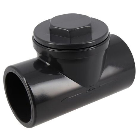 Clapets anti-retour siège incliné PVC-U Pression