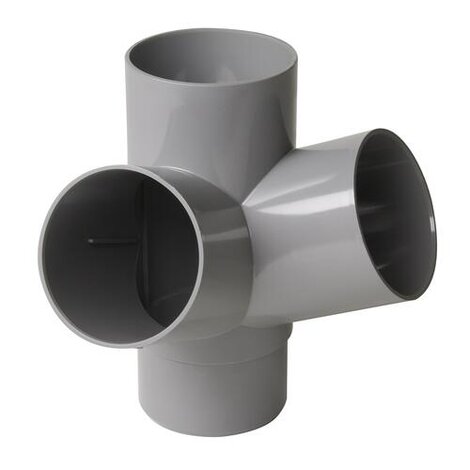 Culotte et embranchement double d'équerre à 67'30 ° Mâle/Femelle
