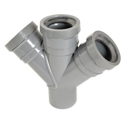 Culotte et embranchement double parallèle à 45° Système J