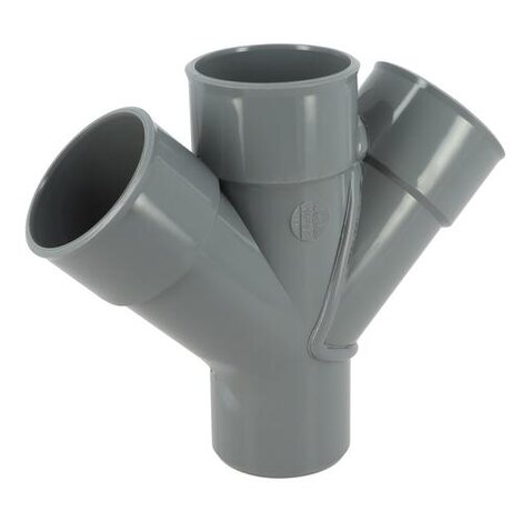 Culotte et embranchement double parallèle à 45° Mâle/Femelle