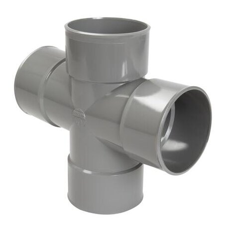 Culotte et embranchement double parallèle à 87'30° Femelle/Femelle