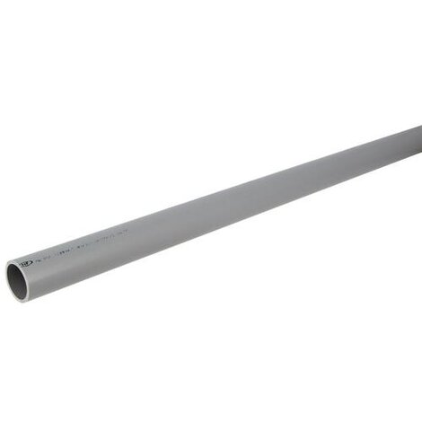 Tube PVC compact non prémanchonné