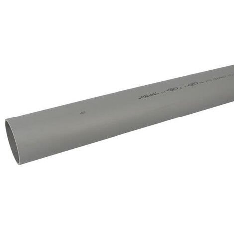 Tube PVC compact non prémanchonné