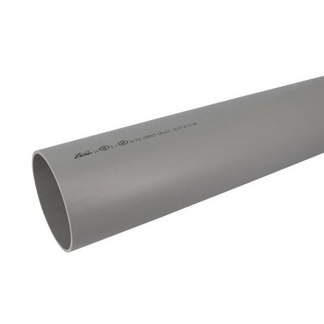 Tube PVC compact non prémanchonné
