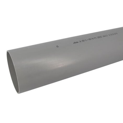 Tube PVC compact non prémanchonné
