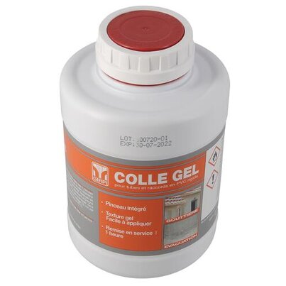 Colles évacuation et pluvial formulation gel