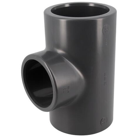 Tés réduits à 90° Femelle/Femelle PVC-U Pression