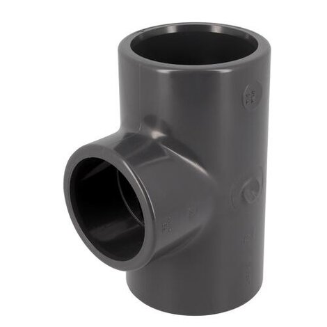 Tés réduits à 90° Femelle/Femelle PVC-U Pression